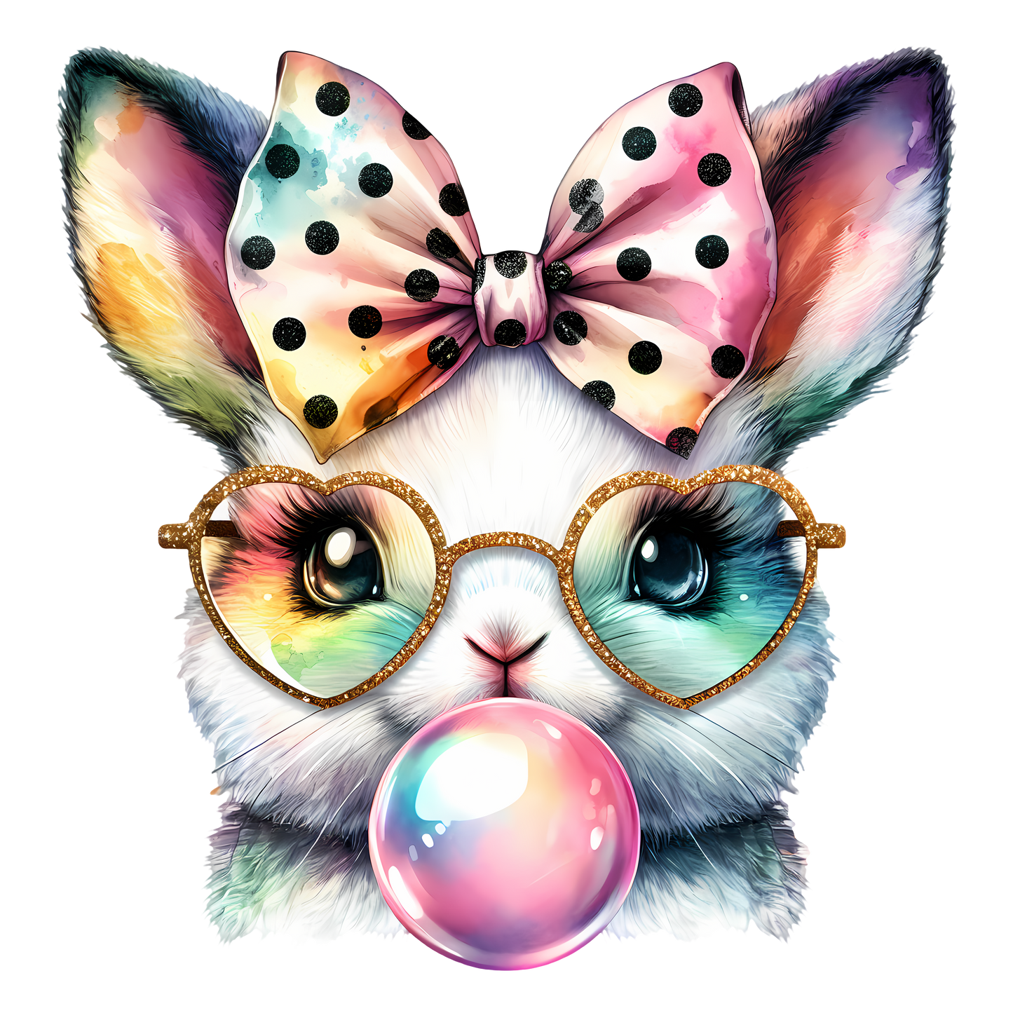 Hase mit Bubbelgum 42