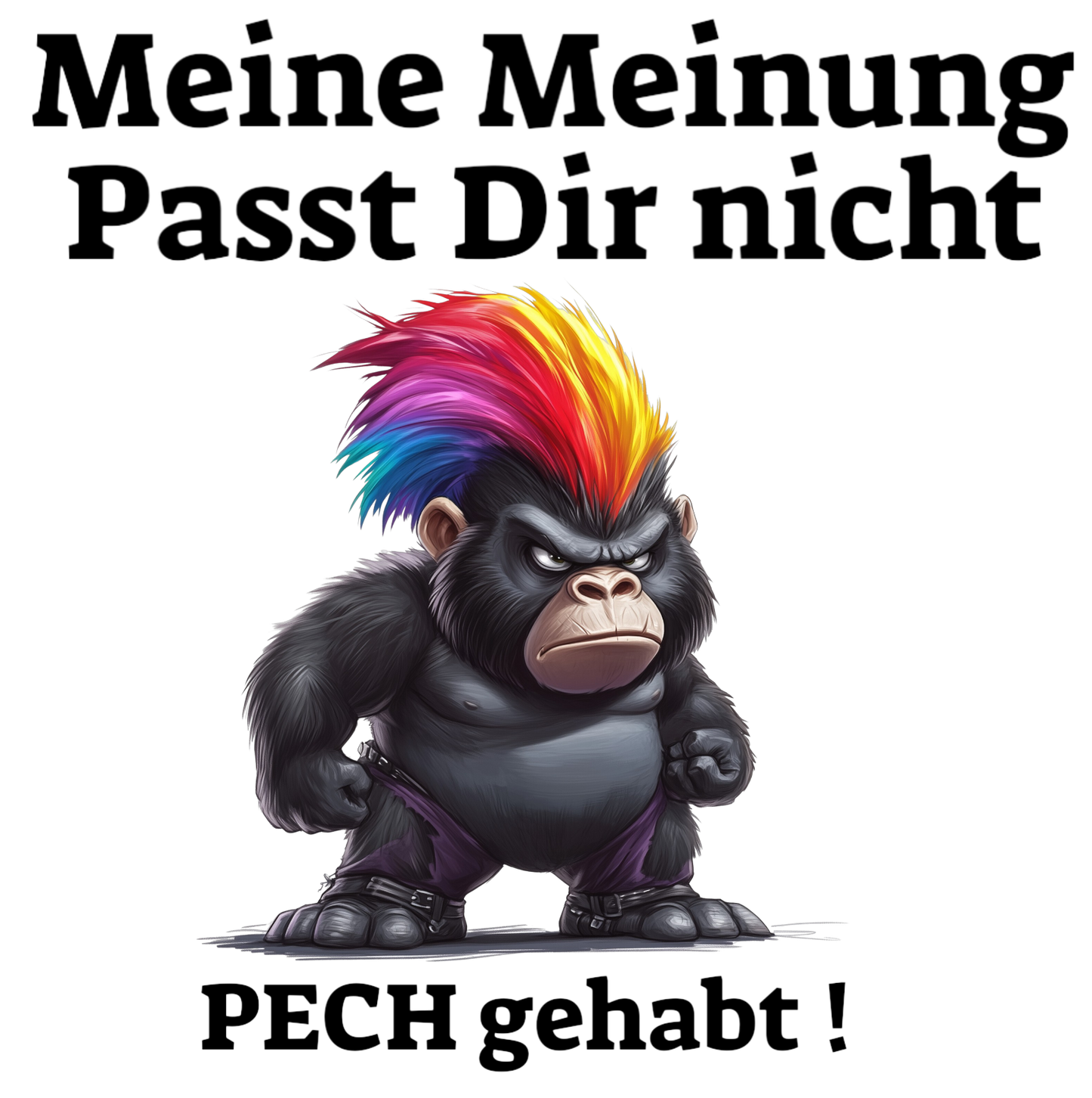 Meine Meinung Gorilla