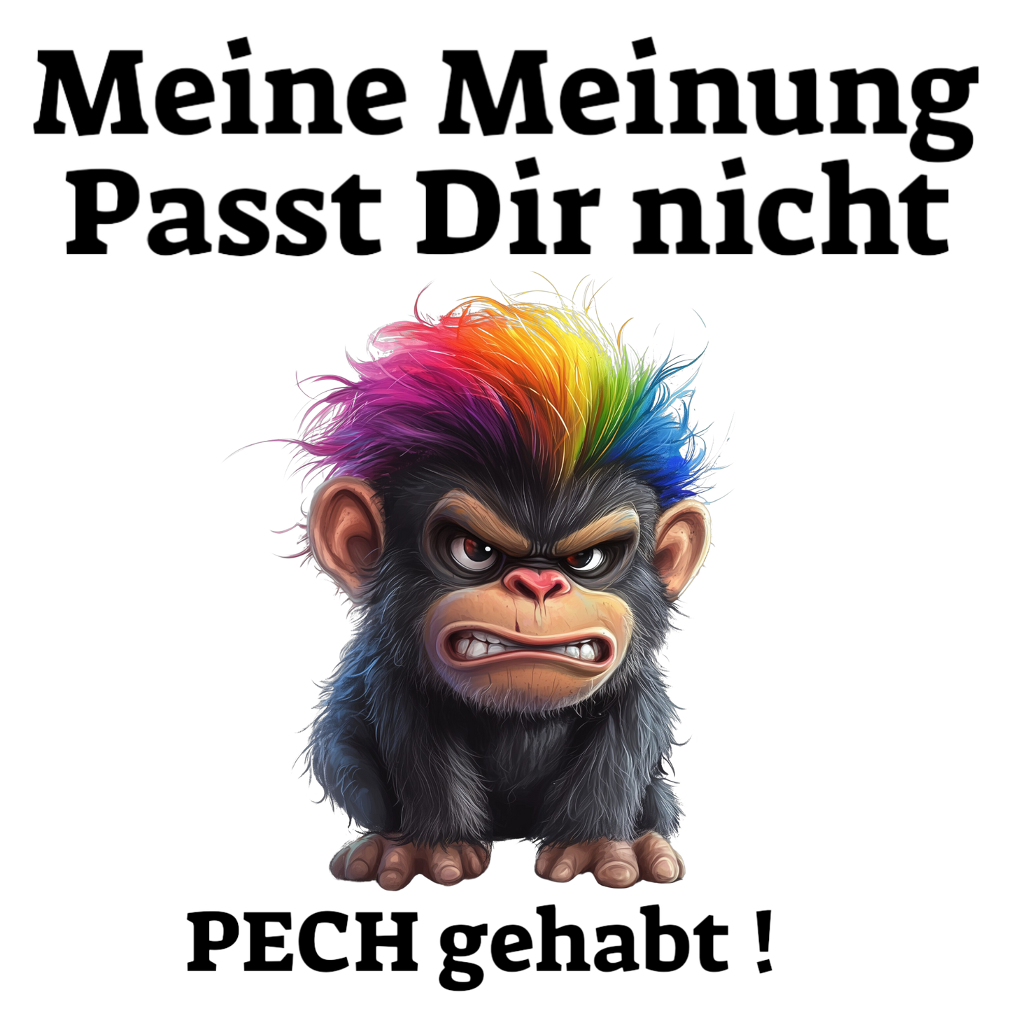 Meine Meinung Schimpanse