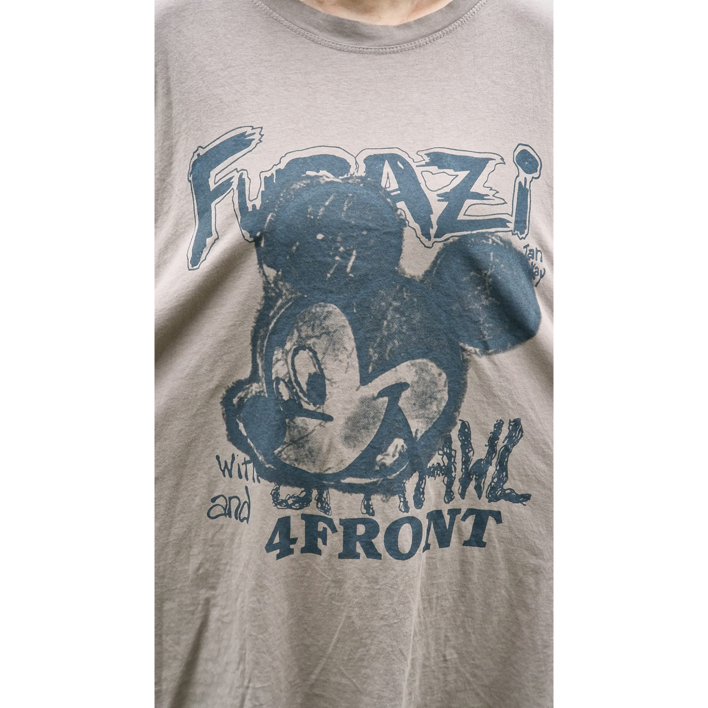 Shirt Mickey Mouse Druck Langarm
