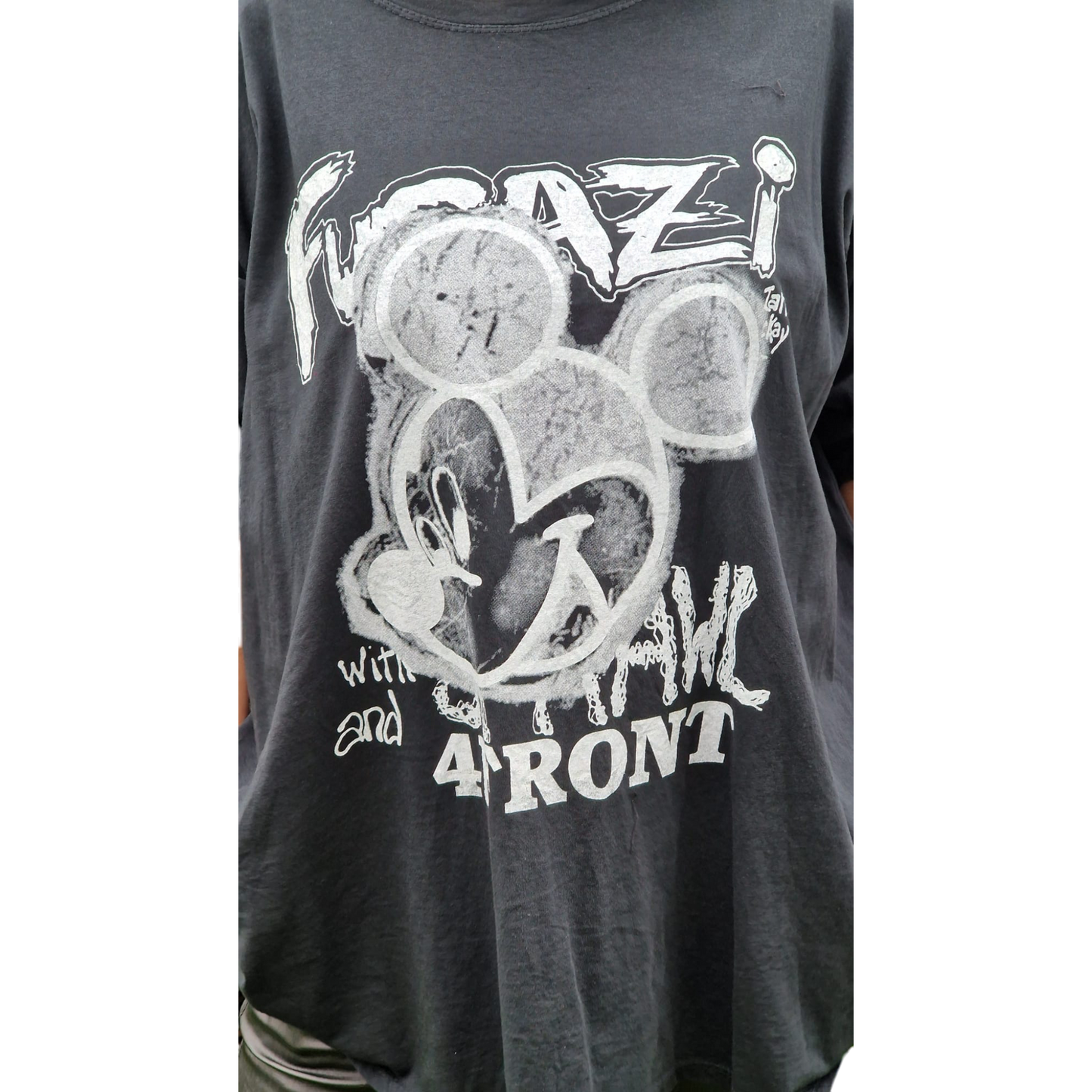 Shirt Mickey Mouse Druck Langarm