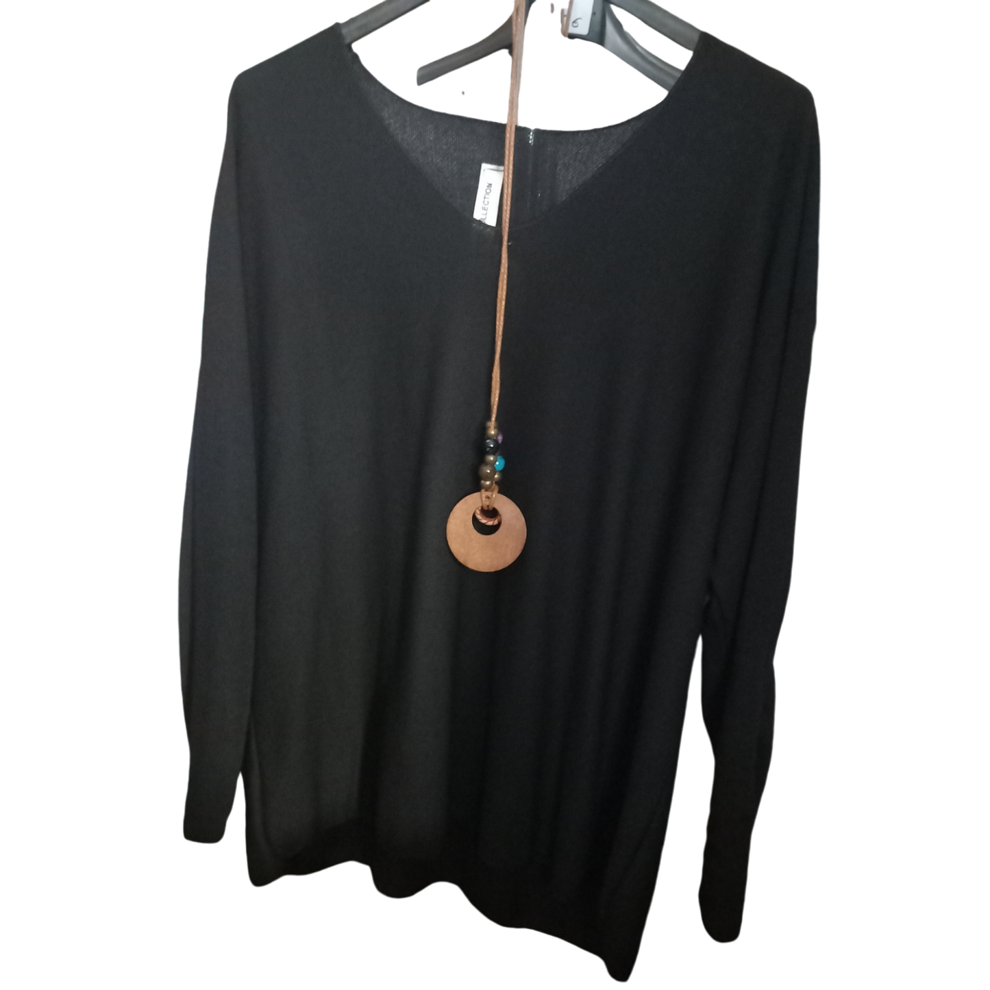 Basic Shirt mit Kette