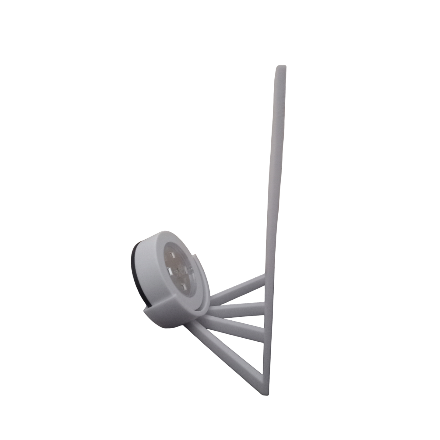 personalisiertes 3D Druckbild schwarz/weiss mit festem Ständer