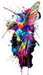 Bügelbild Kolibri 1_451
