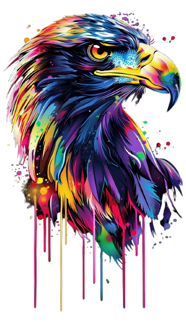 Bügelbild Adler 1_82