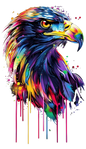 Bügelbild Adler 1_82