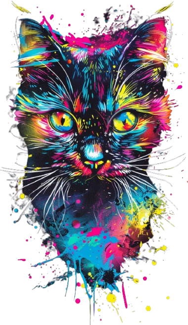 Bügelbild Katze 1_95