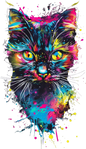 Bügelbild Katze 1_95