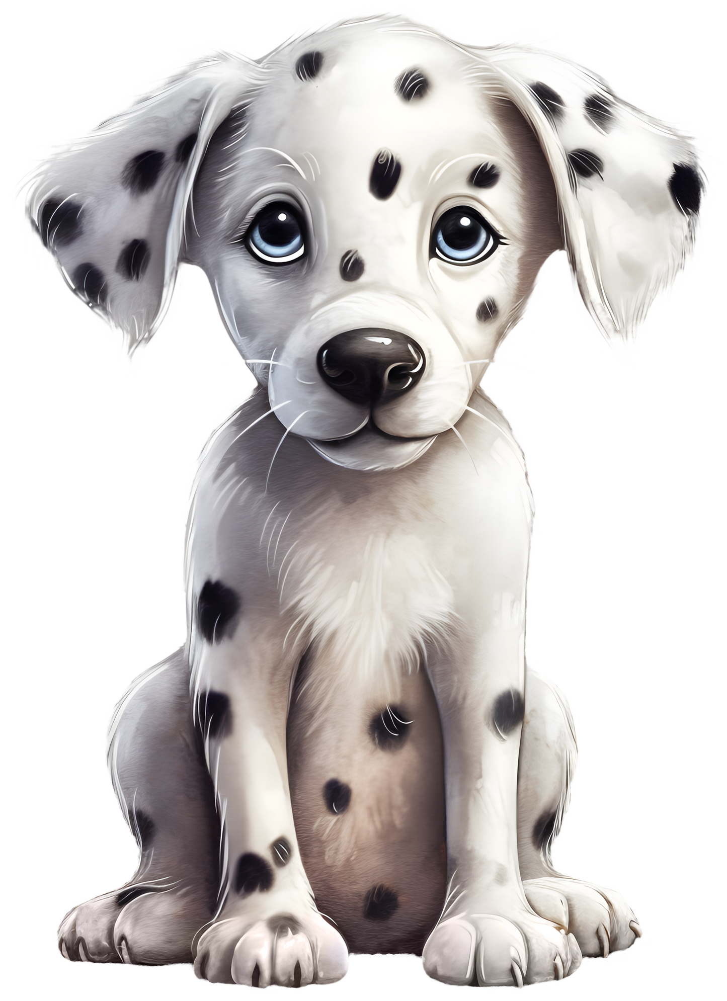 Bügelbild Dalmatiner