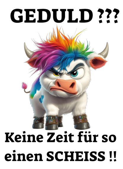 Geduld Kuh