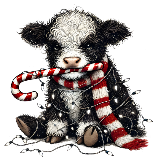 Bügelbild Grumpy Cow