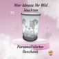 personalisierter 3D Zylinder schwarz/weiss