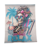 Bügelbild Skull Relax