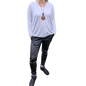 Basic Shirt mit Kette
