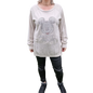 Langarmshirt Vokuhila mit Mickey Mouse