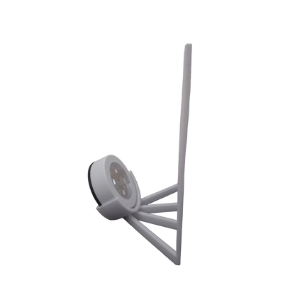personalisiertes 3D Druckbild schwarz/weiss mit festem Ständer