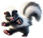 Bügelbild Grumpy Stinktier 205607