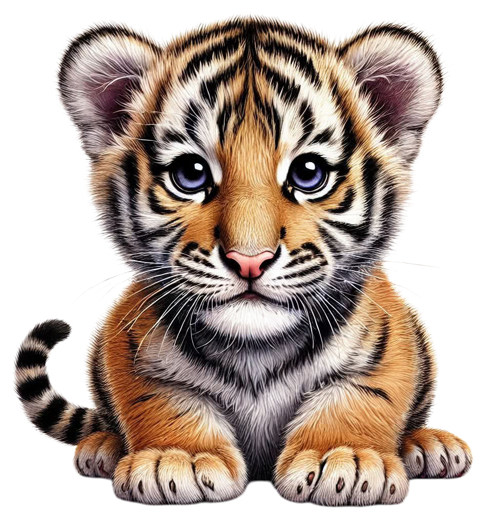 Bügelbild Tiger 205849