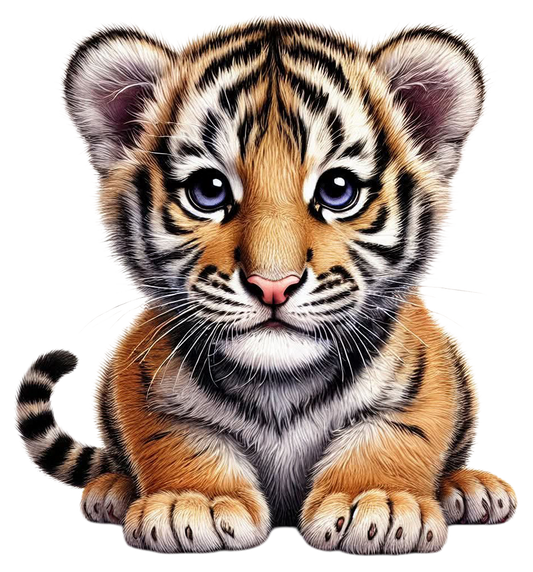 Bügelbild Tiger 205849
