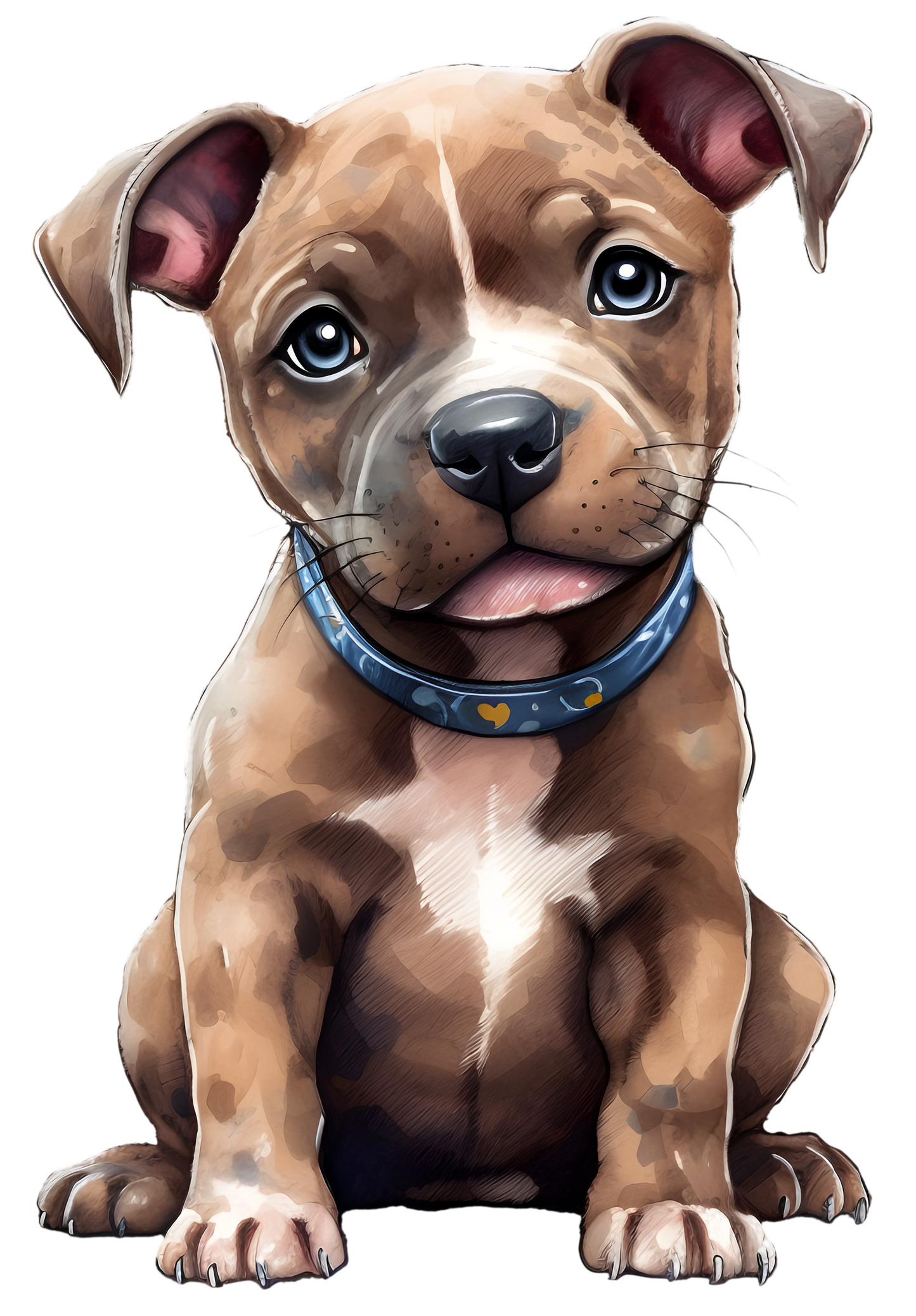 Bügelbild Stafford Bull Terrier