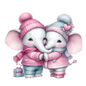 Bügelbild Valentin Elefant