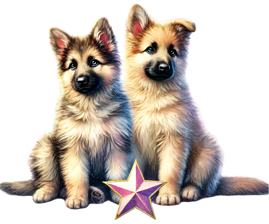 Bügelbild Valentine Hunde 62752